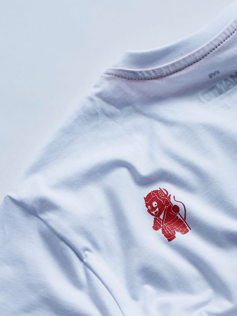 MANTO Hell t-shirt-white